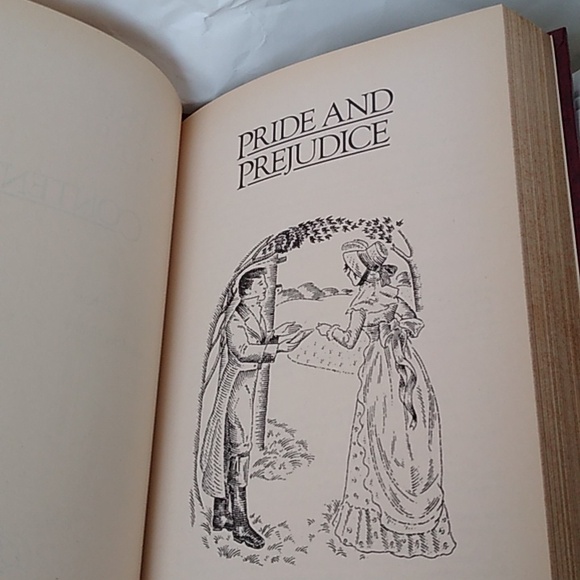 VTG Jane Austen Pride and Prejudice/Sense and Sensibility Hardcover 1980s - Picture 7 of 14